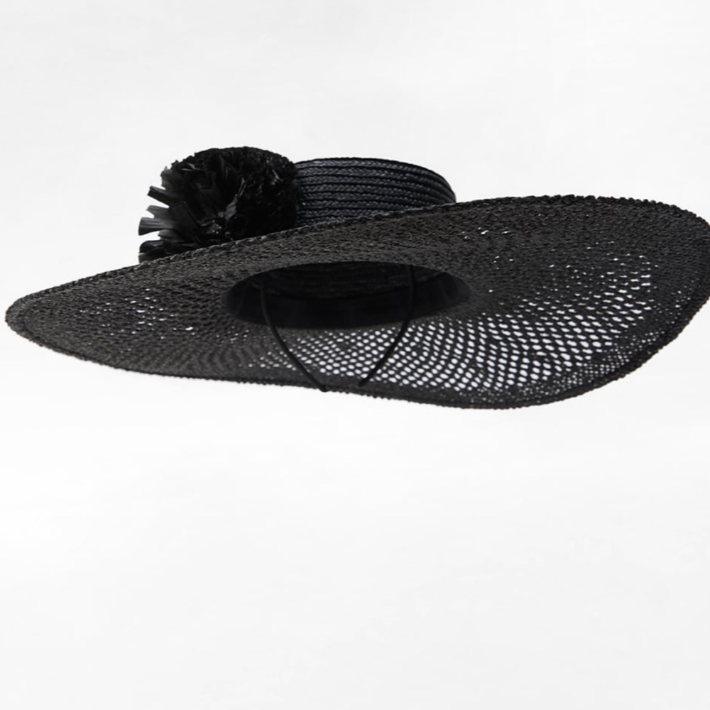 Zara raffia hat